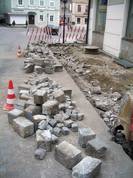 Hauptplatzumbau 18. April 2006 © Karl Schlögelhofer